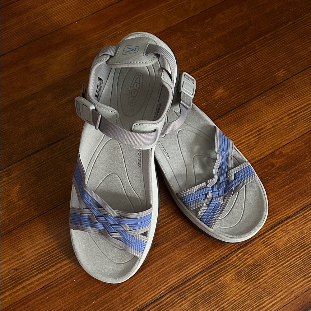 Keen Women's Sandals in Gray and Blue Size 10